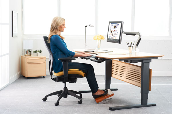 Brezza Deluxe Ergonomic Office Chair 180 With Mesh Or Covered Back