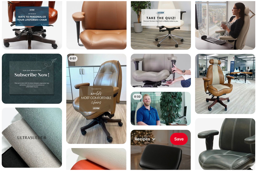 Lifeform Pinterest for Inspiration 